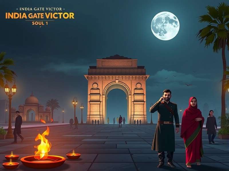 Diwali Event in India Gate Victor